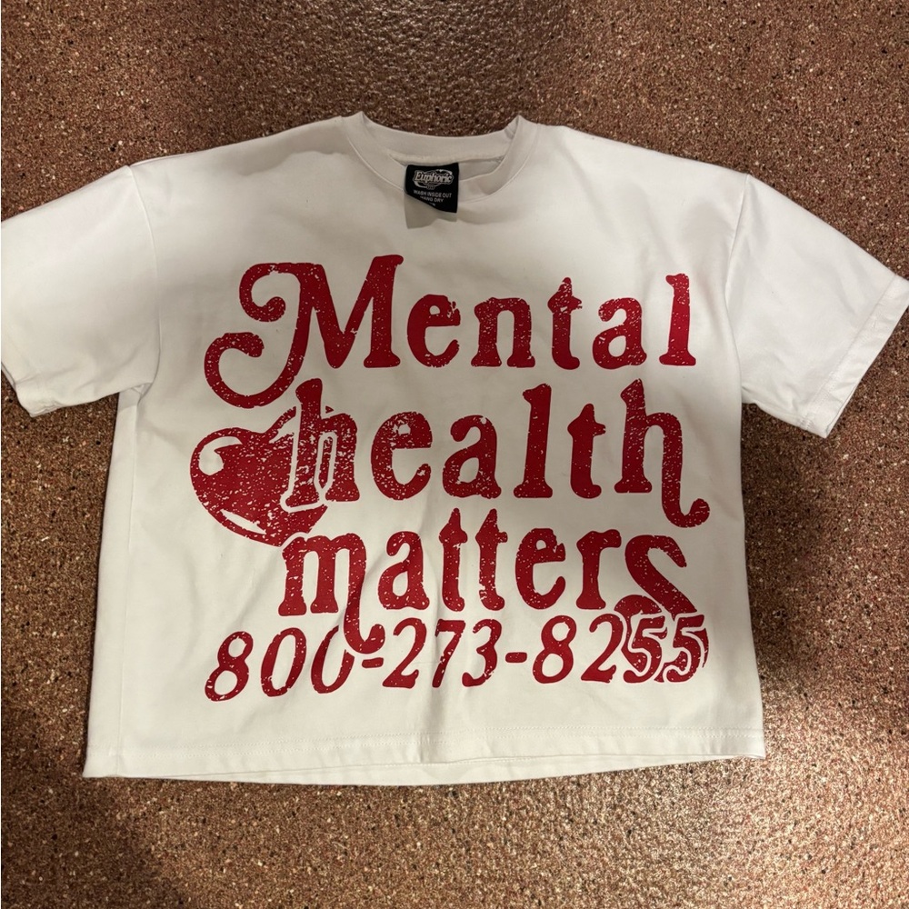 Men's Mental Health Matters graphic T-shirt